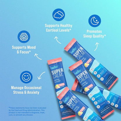 Mezcla para bebida relajante