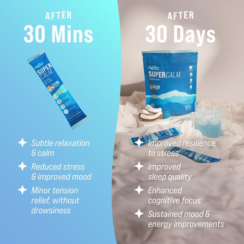 Mezcla para bebida relajante