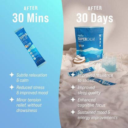 Mezcla para bebida relajante